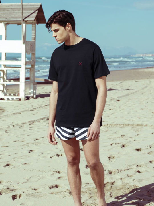 Tshirt Black Caladesi Beachwear